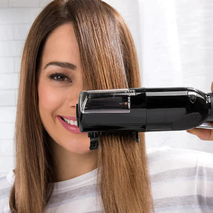 Damen kabelloser Spliss Trimmer für gesundes Haar. Effektiver Splissentferner für Heimanwendung & professionelle Haarpflege.