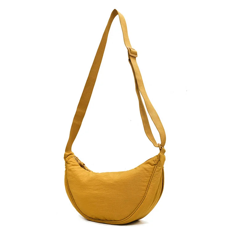 Vielseitige Knödeltasche, nutzbar als Umhängetasche oder Handtasche für Damen.