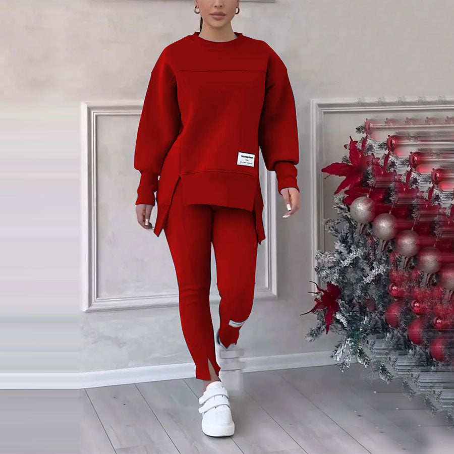 Zeitloses Damen Hoodie Leggings Set Elin für entspannte Stunden und einen modischen Auftritt.