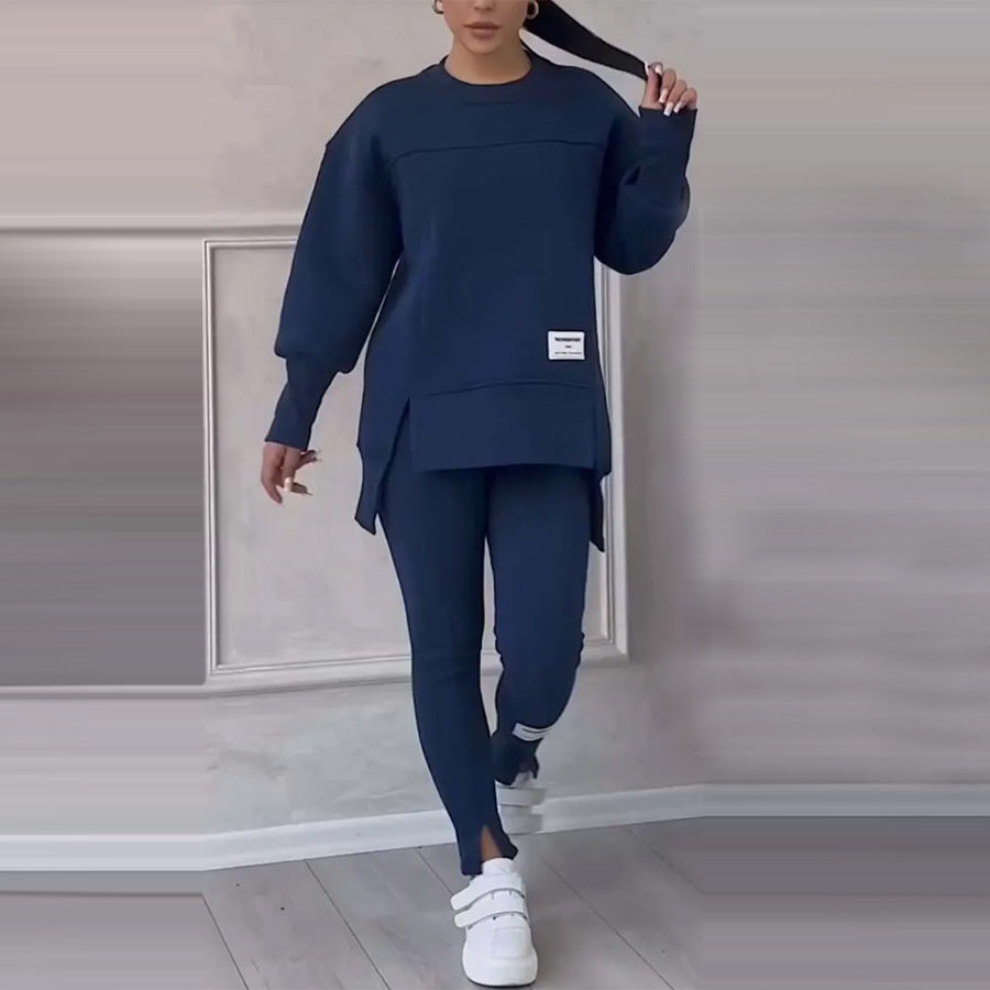 Elegantes Damen Freizeitanzug Set Elin, perfekt kombinierbar und angenehm zu tragen, für jeden Tag.