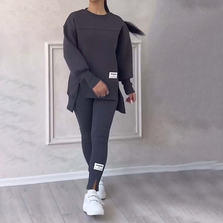 Elin Loungewear Set: Gemütlicher Damen Zweiteiler, ideal für Zuhause, Reisen und leichte Aktivitäten.