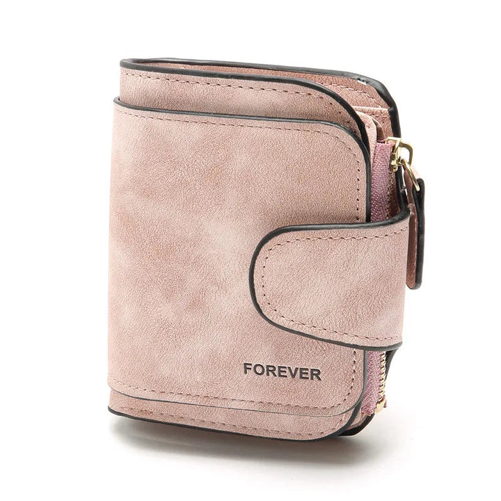 Elegante Damen Kurze Geldbörse, modern & schlank. Das perfekte stilvolle Accessoire für Frauen.