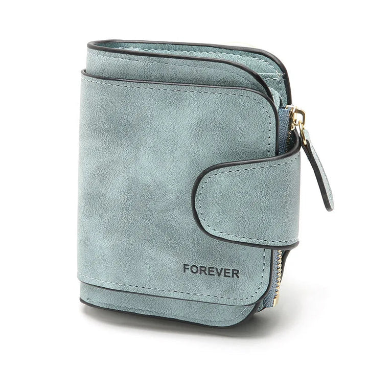 Damen Kurze Geldbörse, das ideale Geschenk. Stilvolles Portemonnaie für Frauen, praktisch & elegant für jeden Anlass.