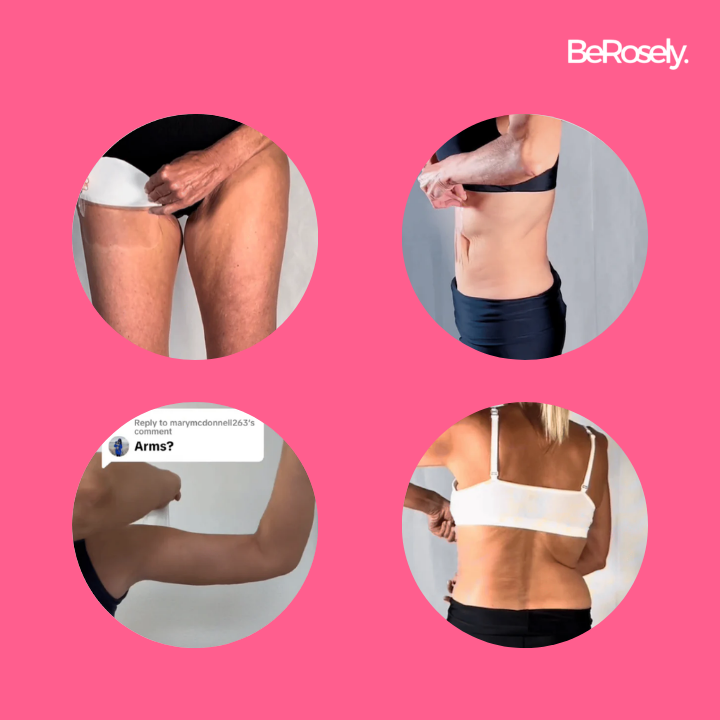 Packung Damen Lifting-Pflaster zur Hautstraffung & Glättung. Unsichtbare, wasserfeste Patches für Körperkontur.