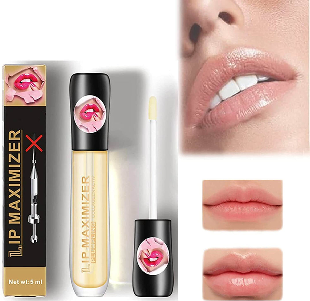 Damen Lippen Volumen Serum mit Hyaluron & Vitamin E für pralle Lippen. Feuchtigkeitsspendende Lippenpflege.
