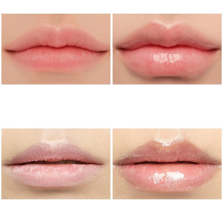 Frauen Lippenvolumen Serum für volle, feuchtigkeitsspendende Lippen. Kosmetik mit Anti-Aging-Effekt.