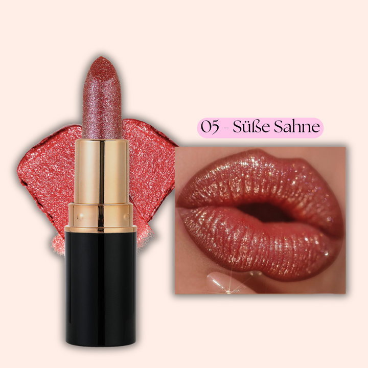 Schönheitsprodukt: Damen-Lippenpflege mit Glanz, Feuchtigkeit & Farbkraft, langanhaltend.