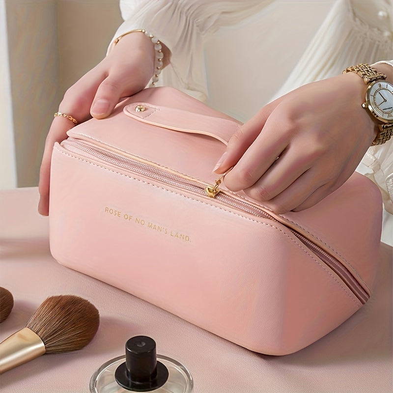 Elegante Reise-Kosmetiktasche für Make-up & Beauty-Produkte: der ideale Damen Organizer.