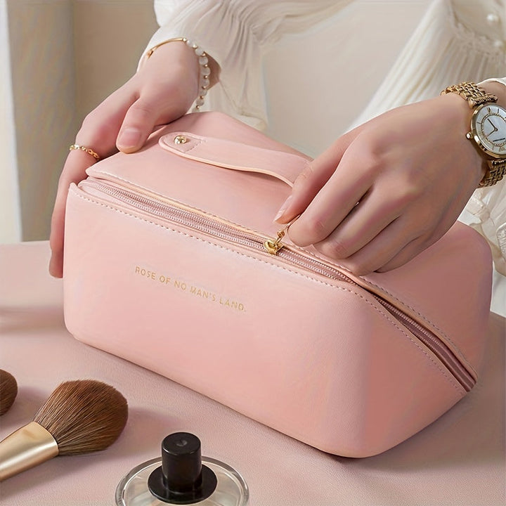 Elegante Reise-Kosmetiktasche für Make-up & Beauty-Produkte: der ideale Damen Organizer.