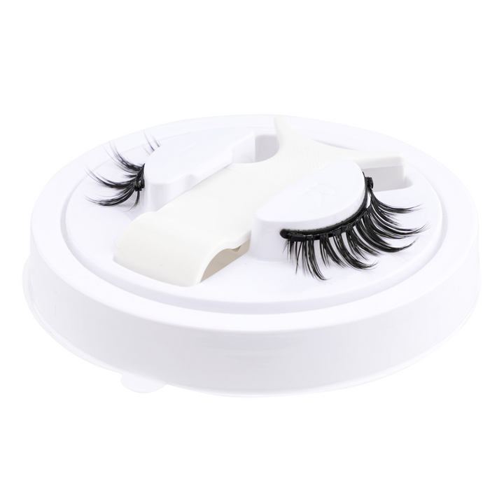 Wiederverwendbare Magnet-Kunstwimpern für Damen, kleberfrei und langlebig für schönes Augen Make-up.