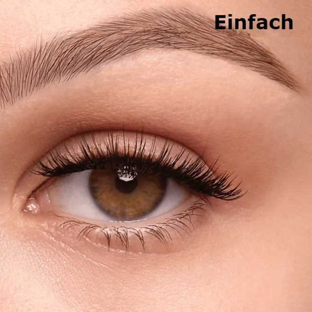 Damen magnetische Wimpern für einfachen, kleberfreien Auftrag. Natürlicher, voller Look für atemberaubende Augen.