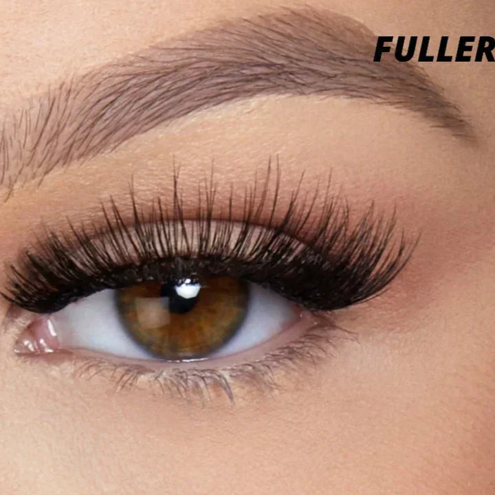 Magnetische Wimpern für einen vollen Look. Kleberfreies Beauty-Zubehör für schnelles, unkompliziertes Augen Make-up.