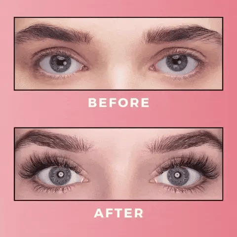 Hochwertige magnetische Wimpern, langlebig & viele Male wiederverwendbar für nachhaltige Beauty.