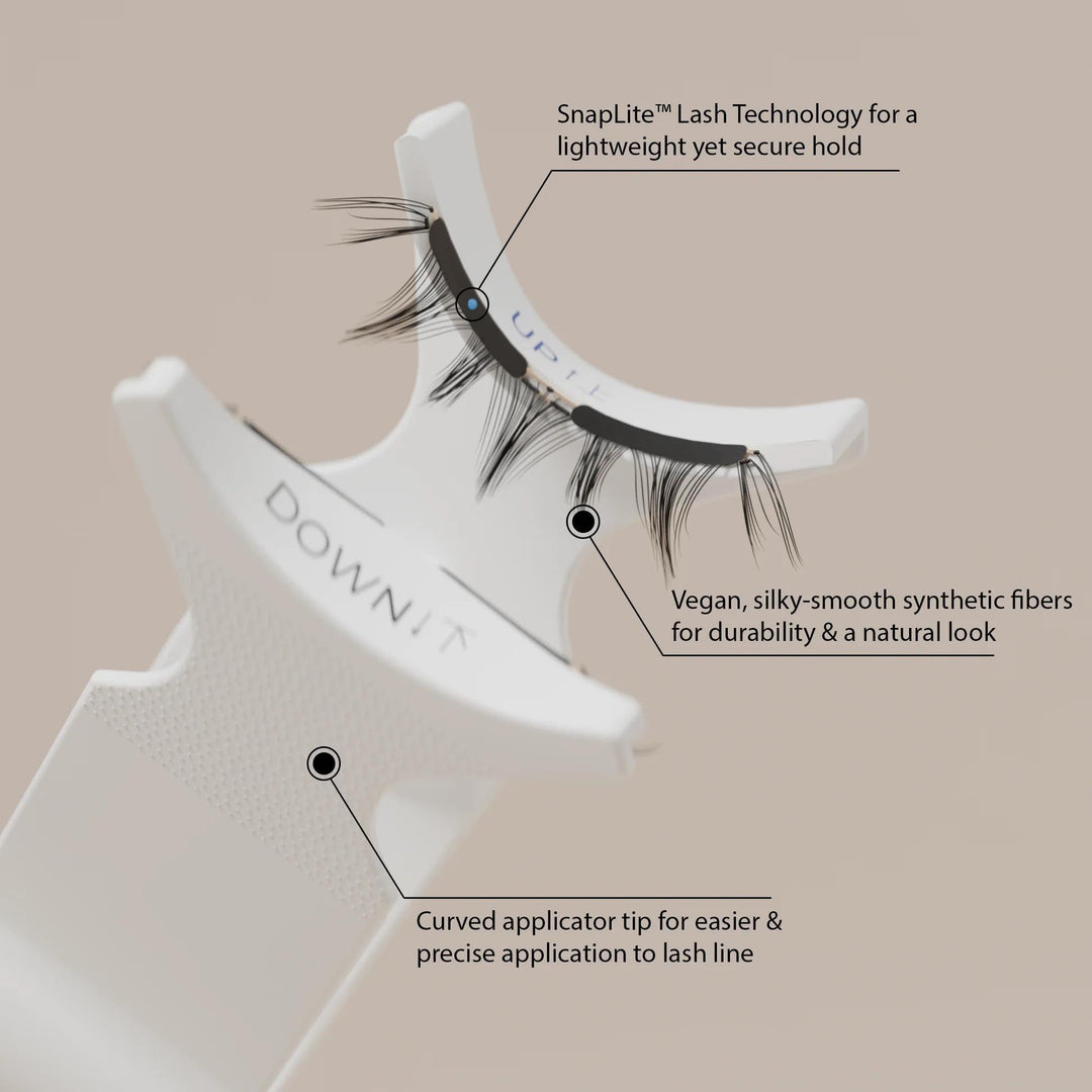 Set von magnetischen Wimpern für Damen, in eleganter Verpackung, bereit für einen umwerfenden Look.