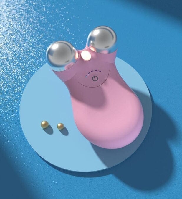 Damen Microcurrent Gesichtsmassagegerät für natürliches Gesichtslifting und Hautstraffung.