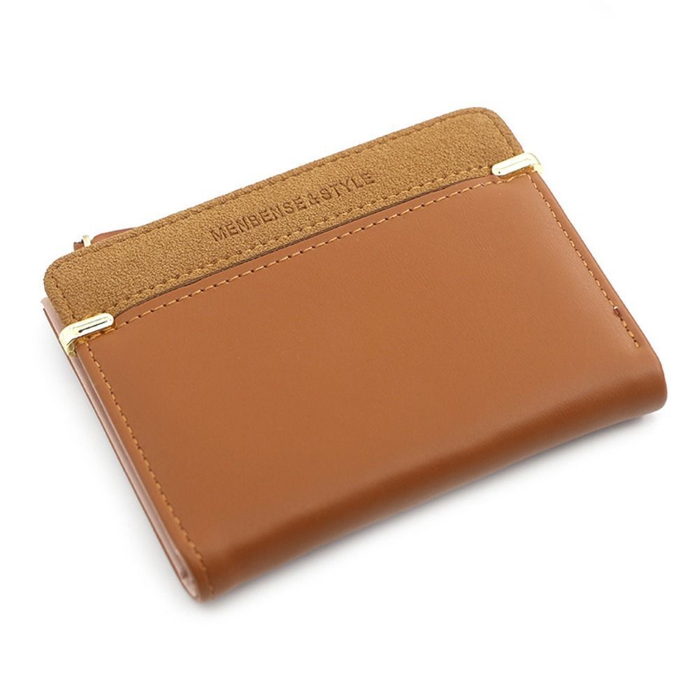 Kompaktes Damen Portemonnaie, Mini-Geldbörse mit Reißverschlussfach. Idealer Karten-Organizer.