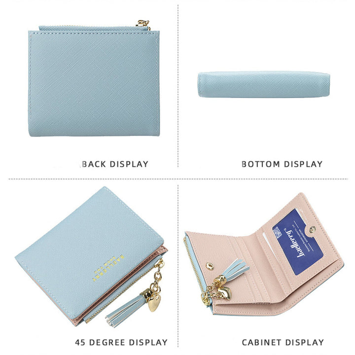 Schickes Damen Mini-Portemonnaie, ideal als Geschenk für Geburtstage oder Weihnachten.