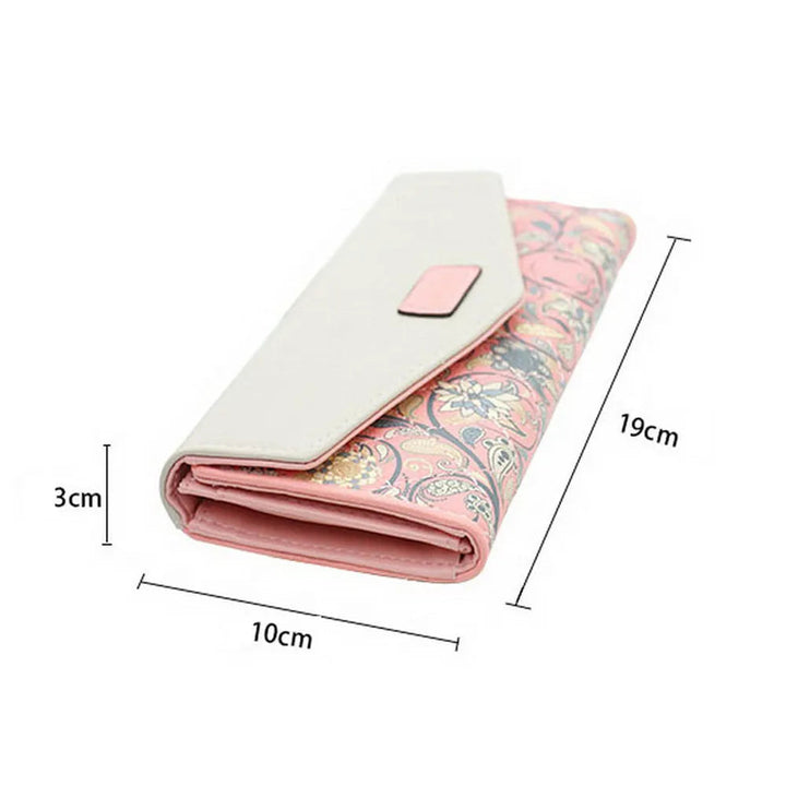 Edle Damen Clutch mit Karten-Organizer und sicherem Fach für Ihr Handy. Ein modisches Statement-Piece.