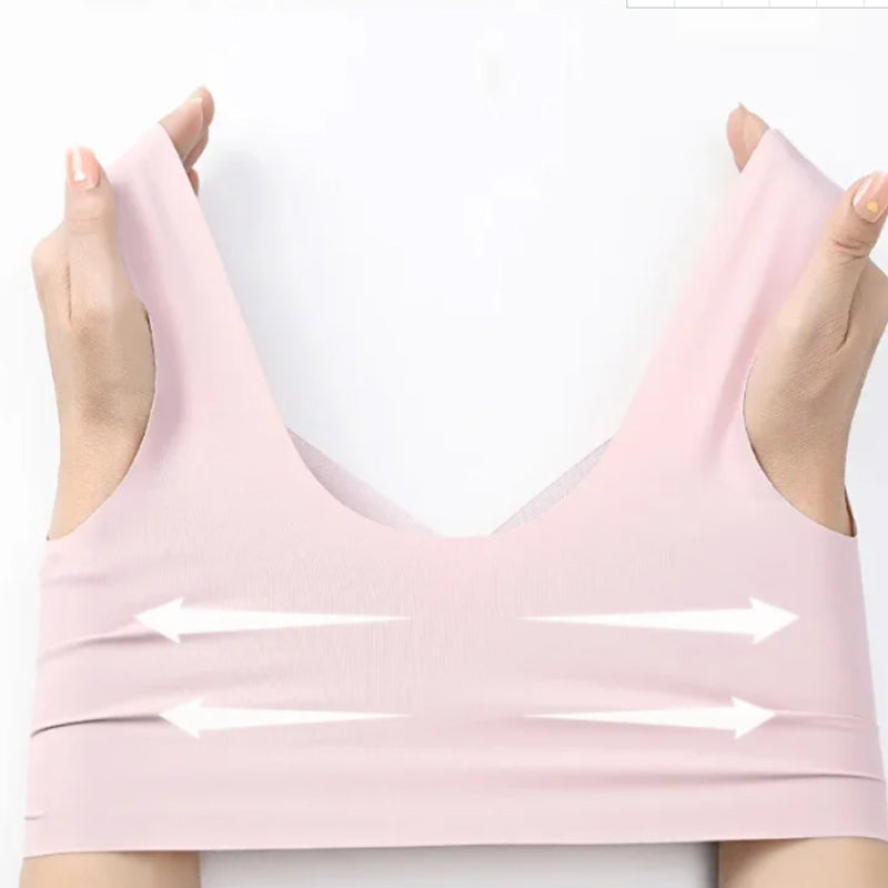 Komfortabler Alltags BH für Damen, mit breiten Trägern. Nahtlos, weich und bügelfrei.