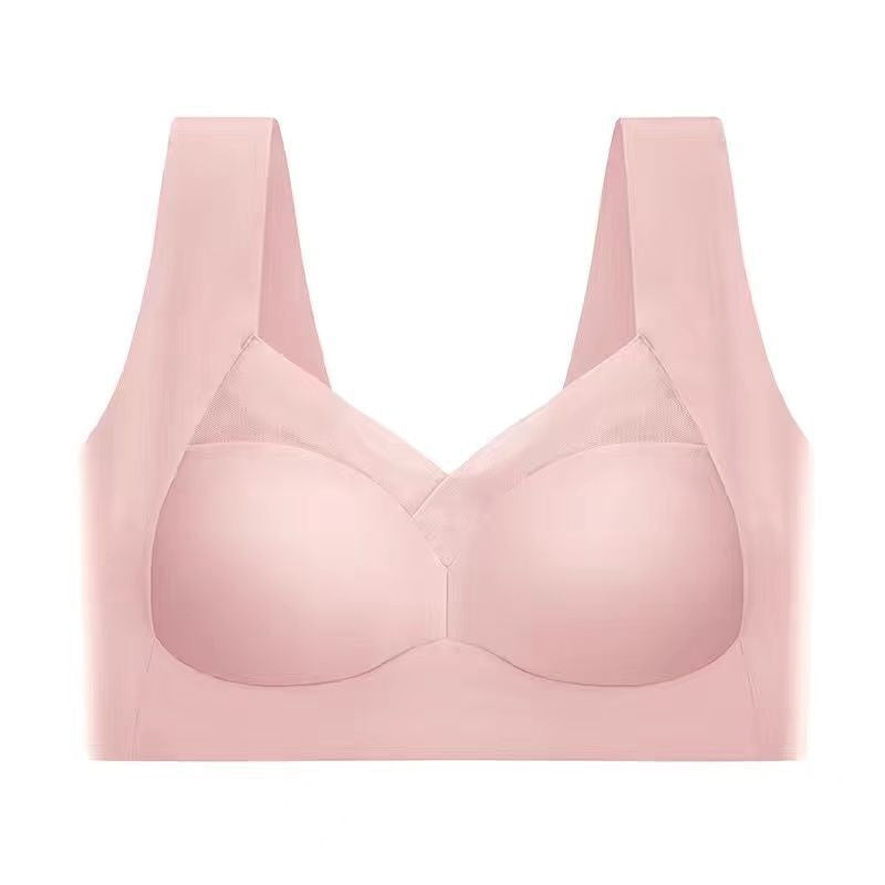 Bequemer Damen Alltags BH aus Nylon, bügelfrei. Nahtlos, atmungsaktiv und mit Komfort-Trägern.