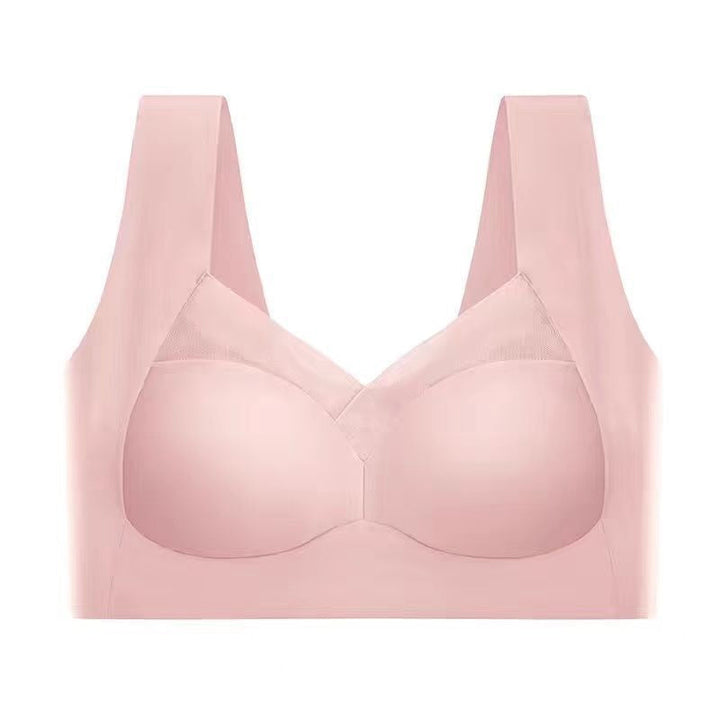 Bequemer Damen Alltags BH aus Nylon, bügelfrei. Nahtlos, atmungsaktiv und mit Komfort-Trägern.