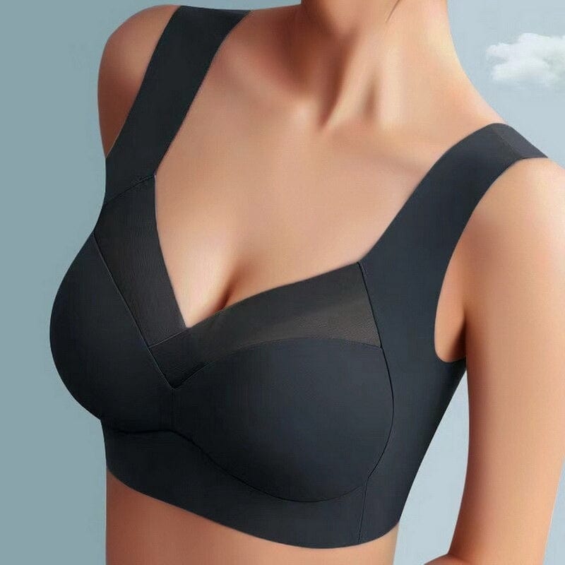 Praktisches 3er-Set Stretch-BHs für Damen, nahtlos und bügelfrei, bietet leichten Halt für täglichen Komfort.
