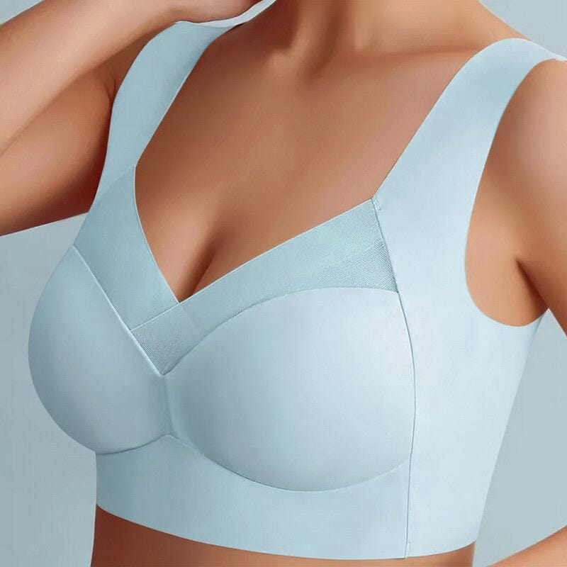Atmungsaktiver Damen Nahtlos-BH, bügelfrei im 3er-Set für den Alltag. Bietet Komfort und unsichtbaren Look.