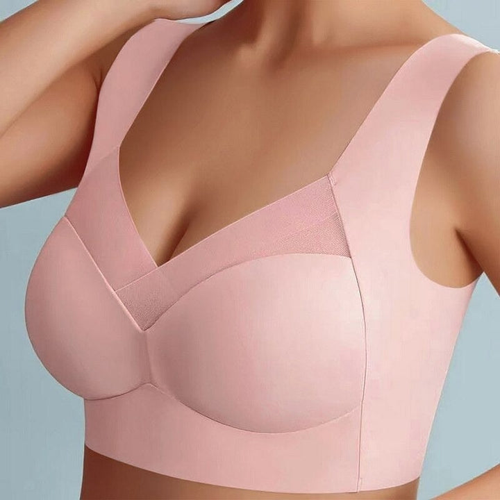 Nahtloses 3er-Set Komfort-BHs für Damen, bügelfrei, atmungsaktiv. Ideal für sanften Halt unter jeder Kleidung.