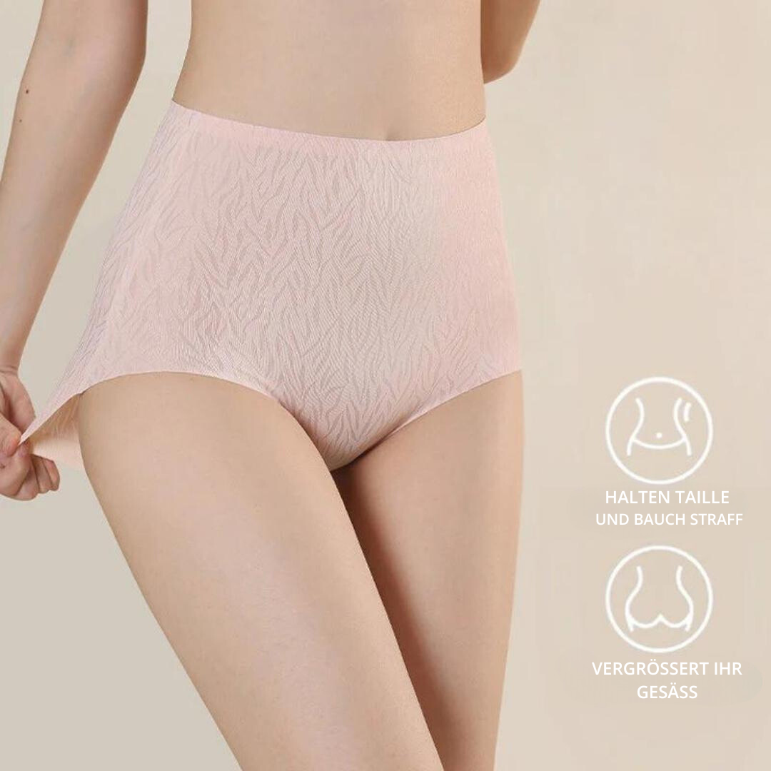 Formender Damen Slip mit Bauchkontrolle und Po-Lifting, hoher Bund, ideal als Unterwäsche.