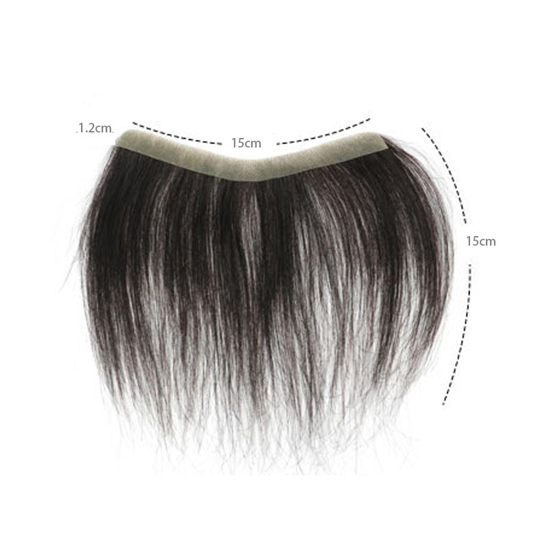 Damen Pony Haarteil, clip-in für einen natürlichen Look, verleiht der Frisur Volumen und Stil.