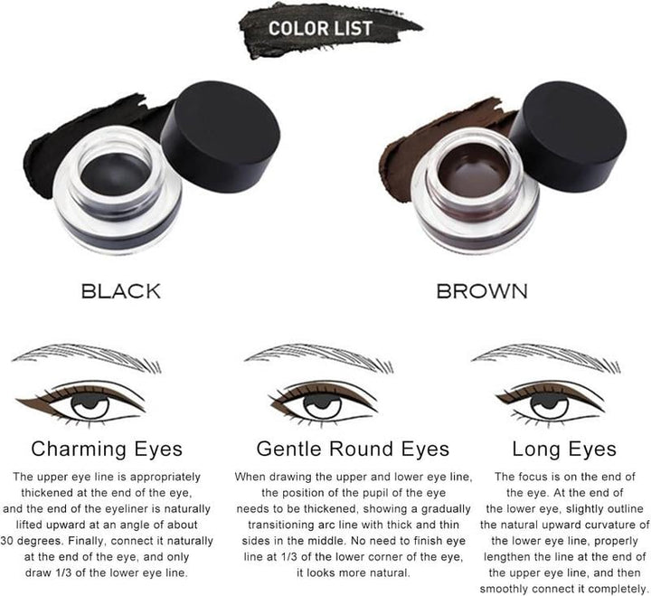 Tierversuchsfreier Eyeliner Stift für präzise Lidstriche, schenkt langanhaltende, fesselnde Augenblicke.