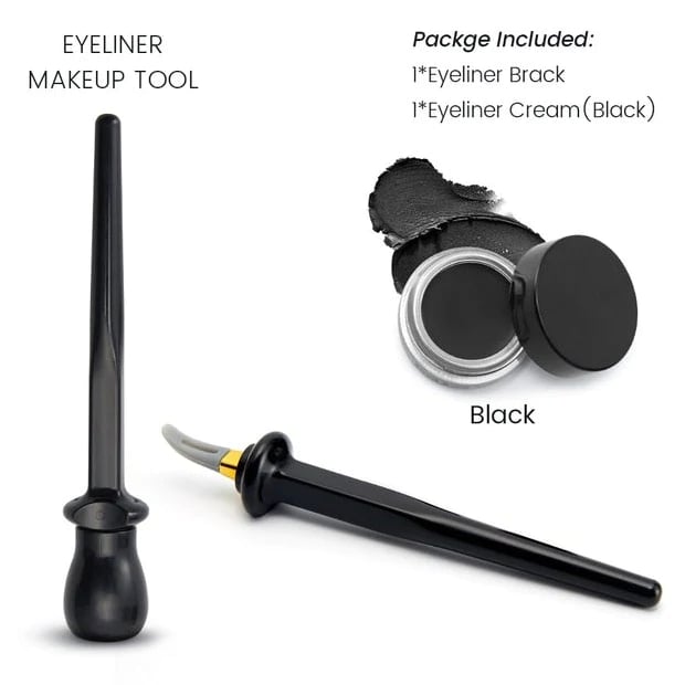 Damen Kosmetik: Wasserdichter Präzisions-Eyeliner für einen perfekten, langanhaltenden Look ohne Verschmieren.