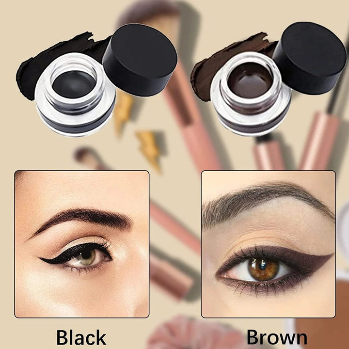 Make-up Essentials: Präziser, wasserfester Eyeliner Stift für definierte Augen und einen dramatischen Lidstrich.