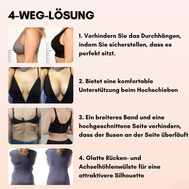 Der bequeme Damen Bügellos BH bietet sanfte Unterstützung und glättende Wirkung, perfekt für den Alltag.