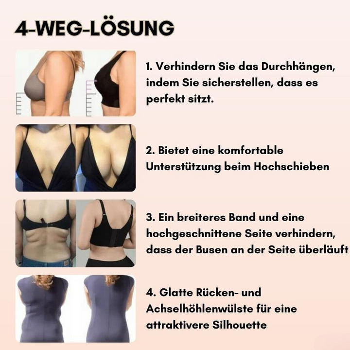Der bequeme Damen Bügellos BH bietet sanfte Unterstützung und glättende Wirkung, perfekt für den Alltag.