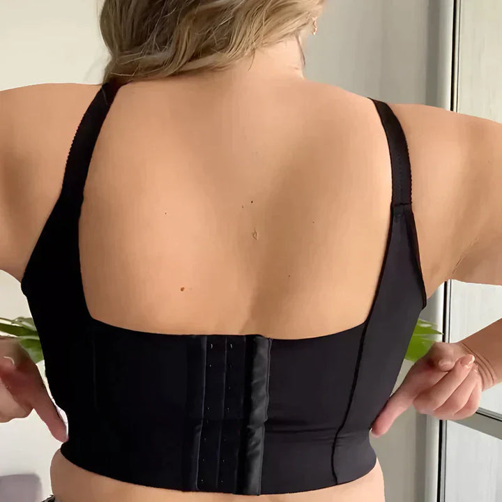 Eleganter Damen Push-up BH, körperformend mit Komfort und sicherer Rückenunterstützung.