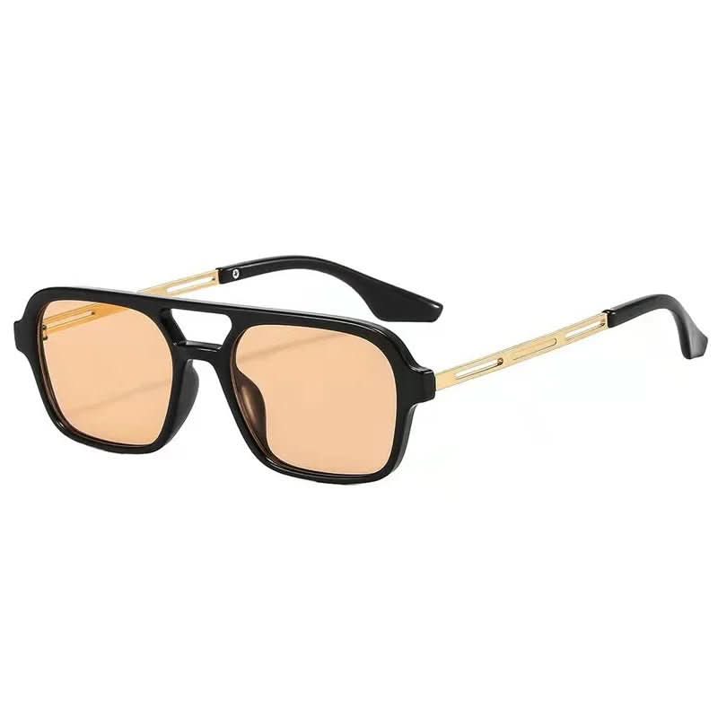 Damen Sonnenbrille, quadratisch und retro, mit umfassendem UV400 Schutz für Freizeit & Urlaub.