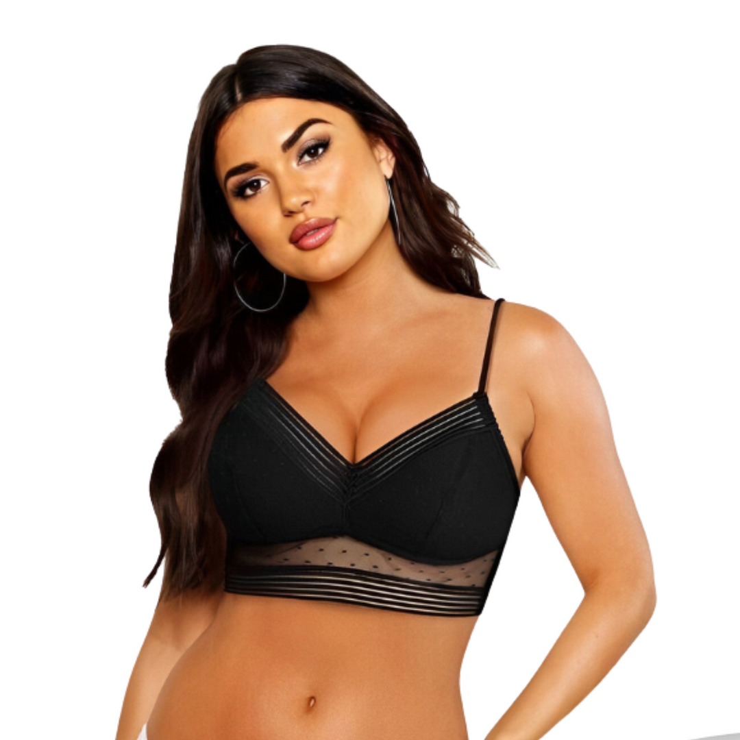 Damen rückenfreier V-Ausschnitt BH, nahtlos & bügellos, für unsichtbaren Komfort unter Abendmode und Sommerkleidern.