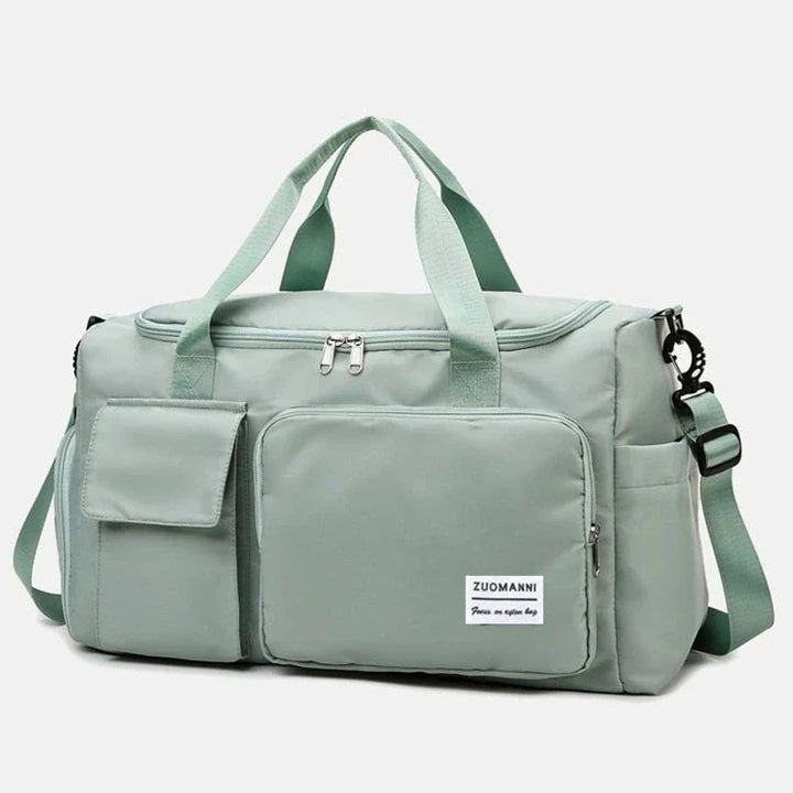 Kompakte Flugreise-Reisetasche Damen 35L, mit separatem Schuhfach & vielen Organizerfächern.