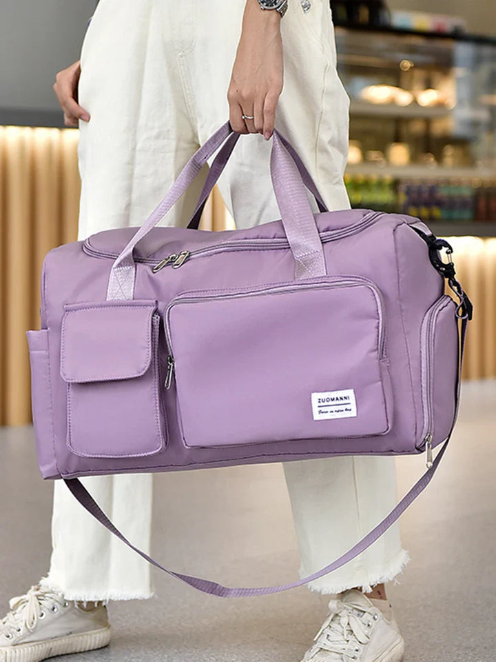 Damen Reisetasche Weekender 35L in elegantem Design, ideal als flugtaugliches Handgepäck für Kurztrips.