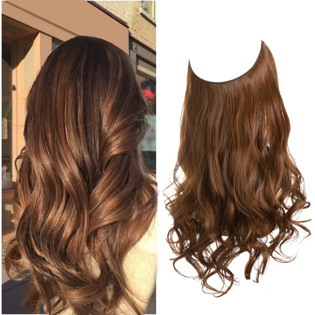 Natürliche Remy Echthaar-Extensions für volle, glänzende Haare. Ideal zur Haarverdichtung.