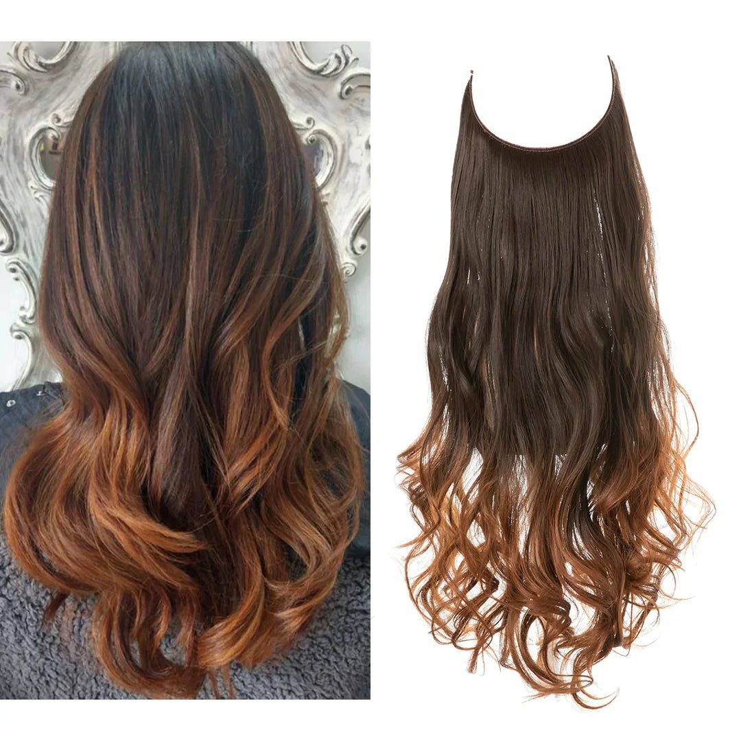 Glänzende, hitzebeständige Remy Echthaar-Extensions für jeden Look. Natürliches Volumen.