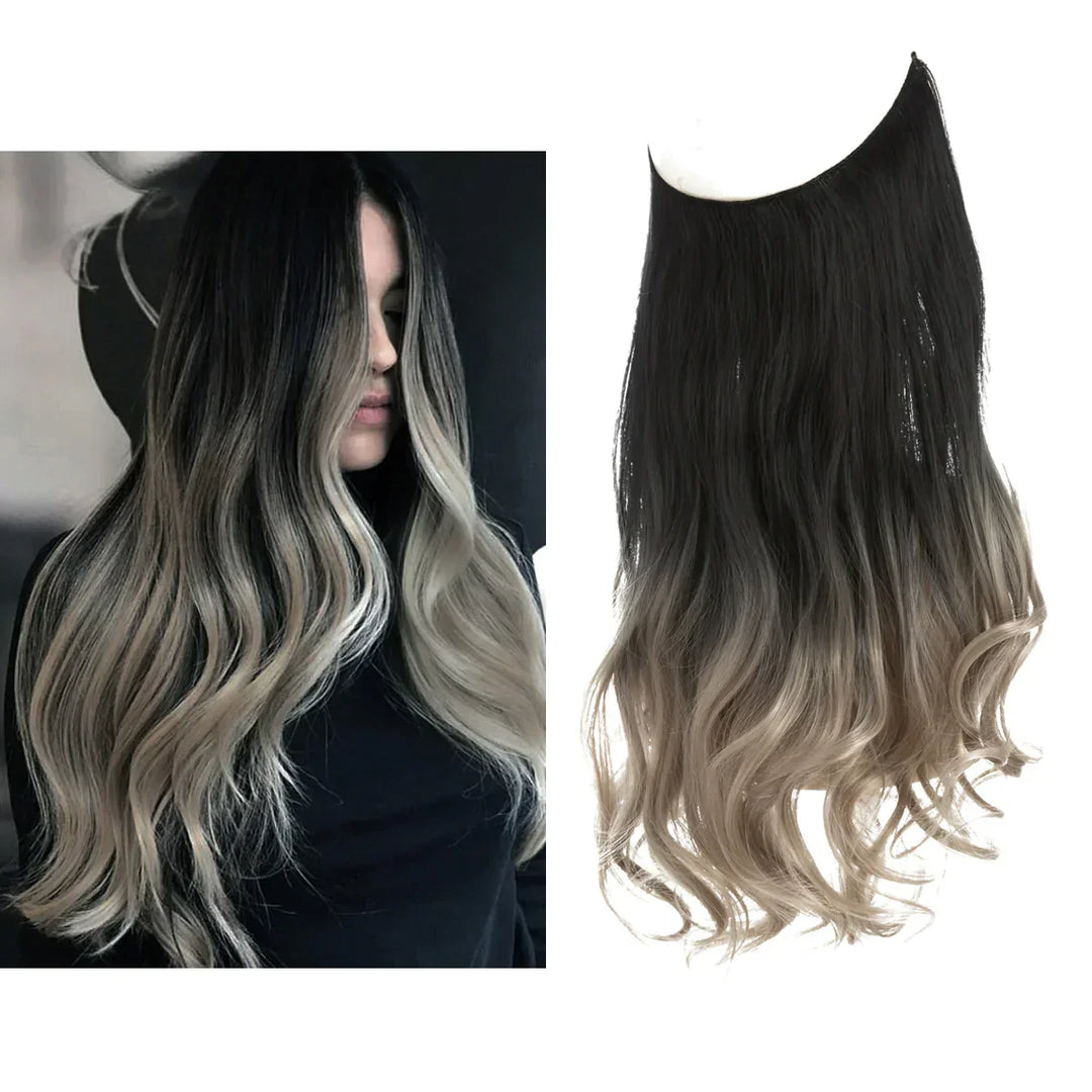 Glänzende Remy Echthaar-Extensions für eine beeindruckende Haarpracht. Hitzebeständig.