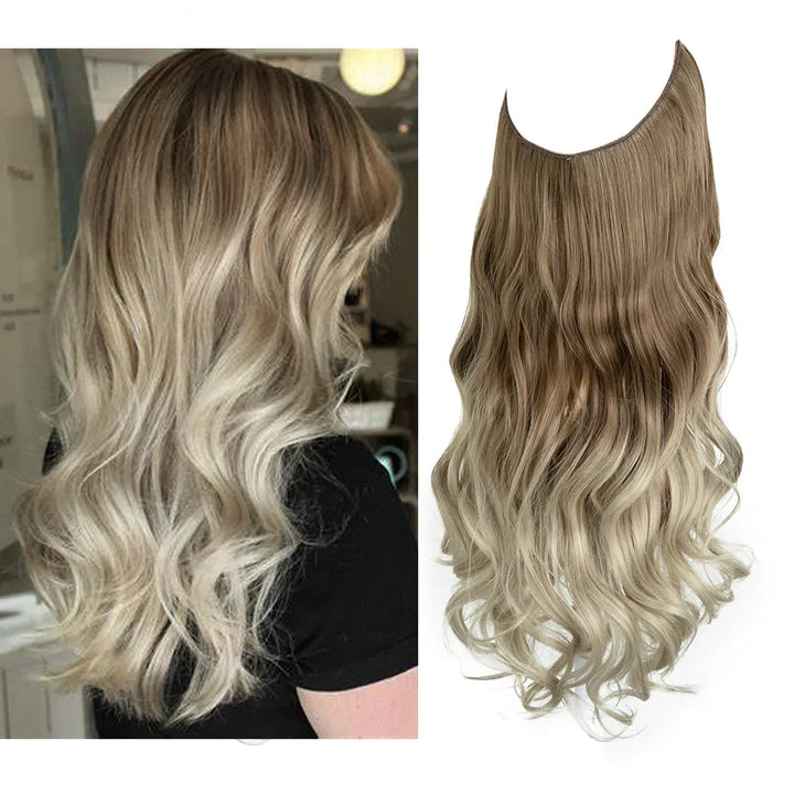 Damen Remy Echthaar-Extensions, ideal für vielfältiges Hairstyling. Natürliches Aussehen.