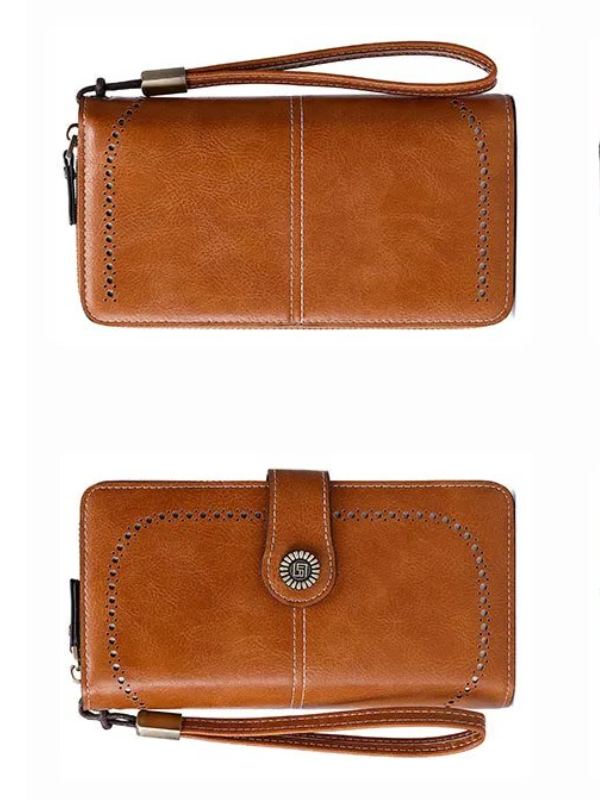Frauen Portemonnaie-Armband, RFID-gesichert, mit viel Stauraum für alle Essentials.