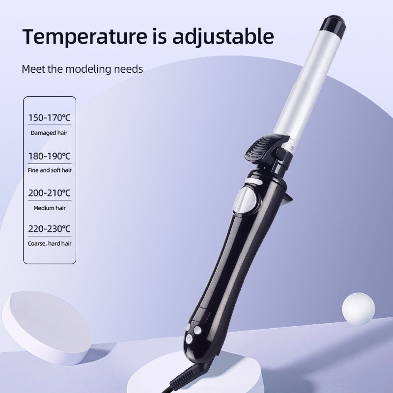 Eleganter Damen Lockenstab 25mm, schnellheizend, ideal für schöne Locken & Wellen.