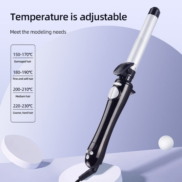 Eleganter Damen Lockenstab 25mm, schnellheizend, ideal für schöne Locken & Wellen.