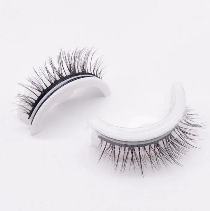 Fake Lashes für Damen, selbstklebend und langlebig. Wiederverwendbare Wimpern für ausdrucksstarke Augen.