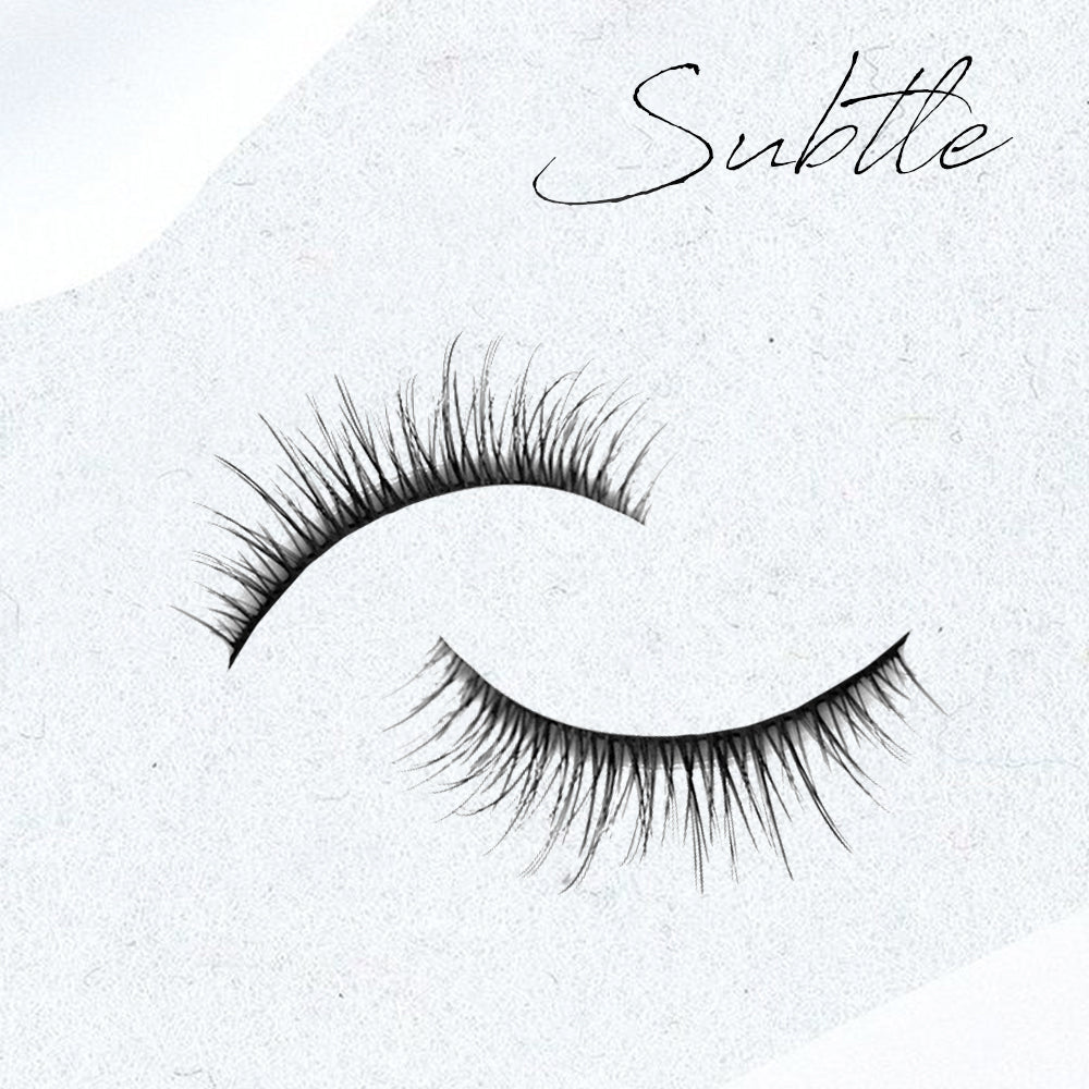 Wiederverwendbare künstliche Wimpern für Damen, selbstklebend, wasserfest und kleberlos für perfekte Beauty-Looks.