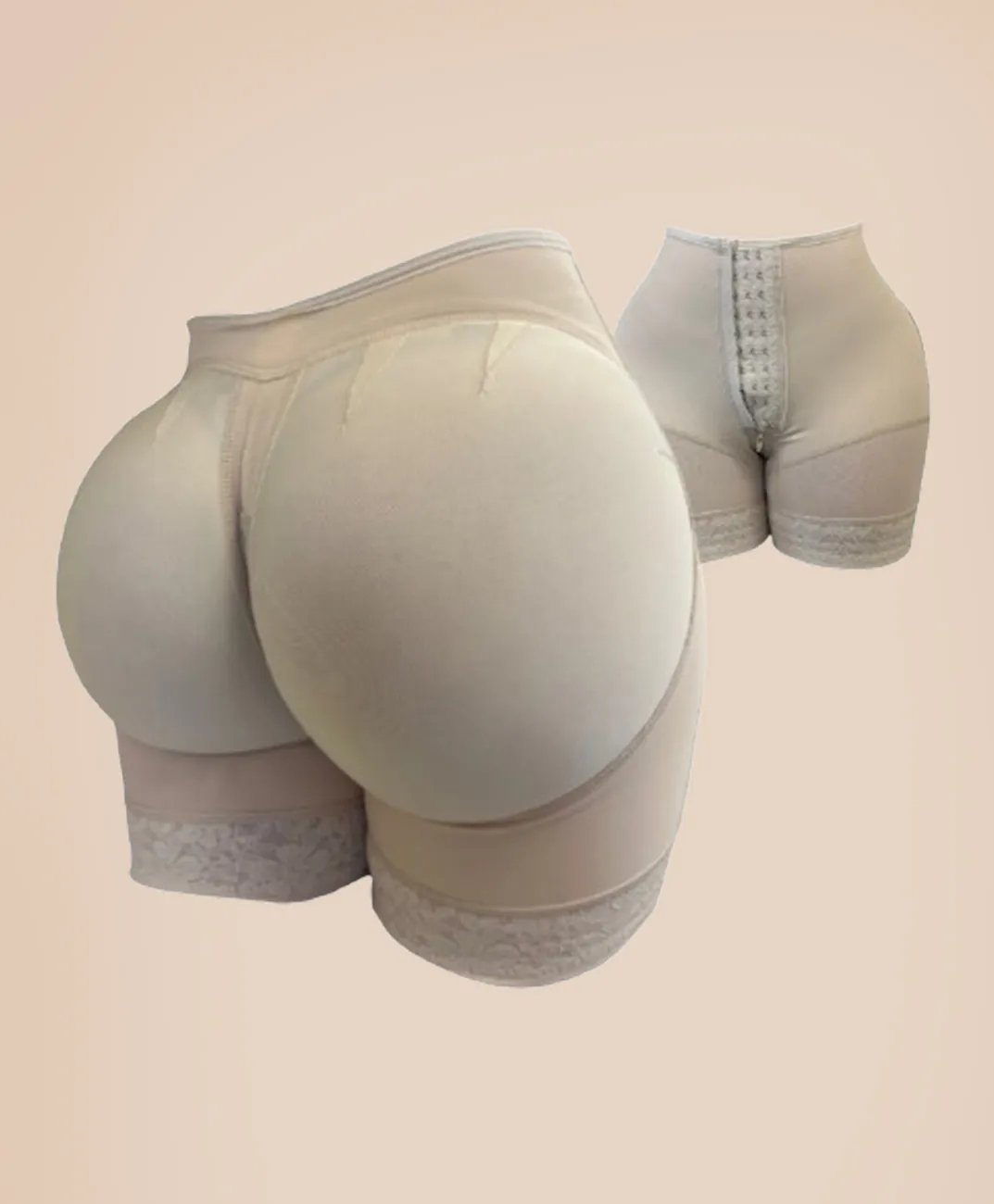 Sculptacurve Damen Shapewear Shorts: Nahtlose Bauchkontrolle, Po Lifting & atmungsaktive Figurformung.